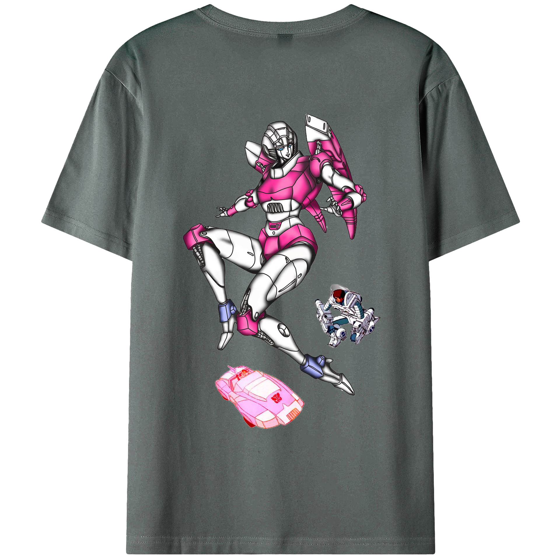 （画像用）  綿100％ メンズ半袖Tシャツ（バックプリント） 通気性